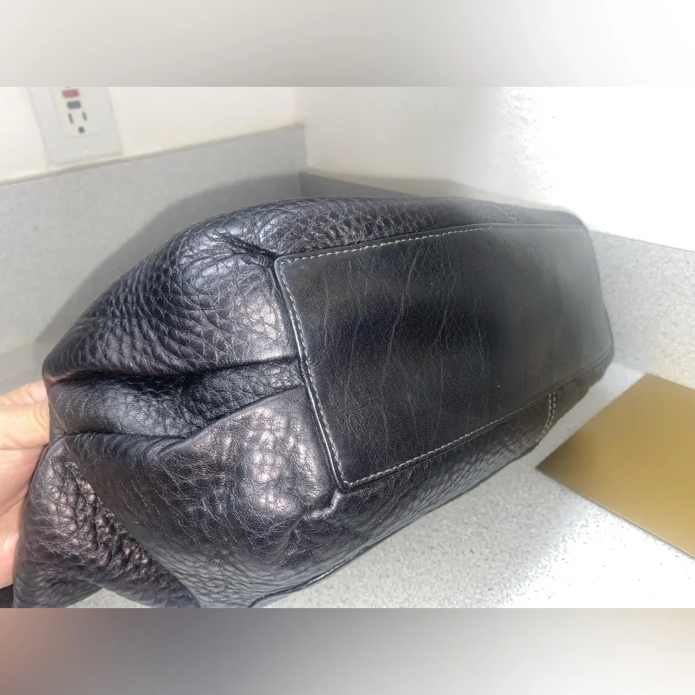 Coach Y2K Large Penelope Black Leather Hobo Bag GUC